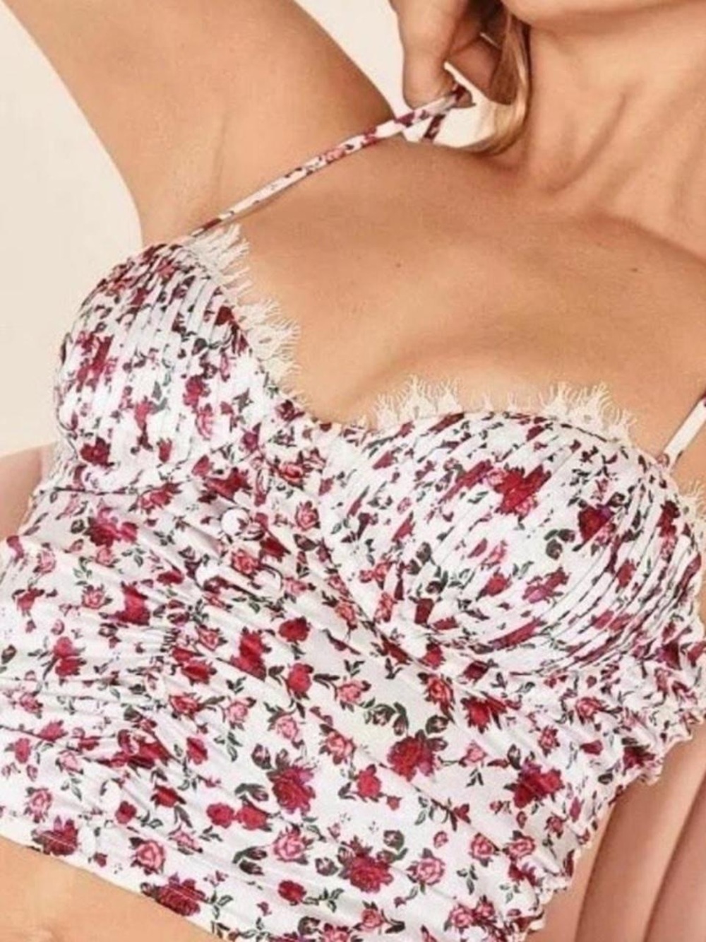 For Love & Lemons x Victoria's Secret Melrose Bustier Top size S